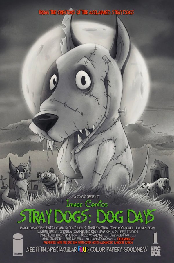 STRAY DOGS DOG DAYS 1 FRANKENWEENIE EXCLUSIVE VARIANT