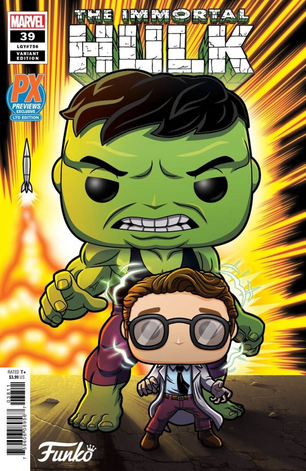 THE IMMORTAL HULK #39 FUNKO PX VARIANT