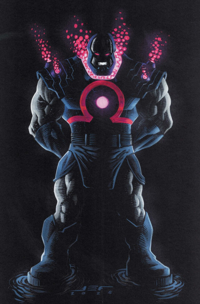 DC ALL IN SAGA DARKSEID VS THE WORLD #1 (ONE SHOT) CVR E JUAN FERREYRA FOIL VAR