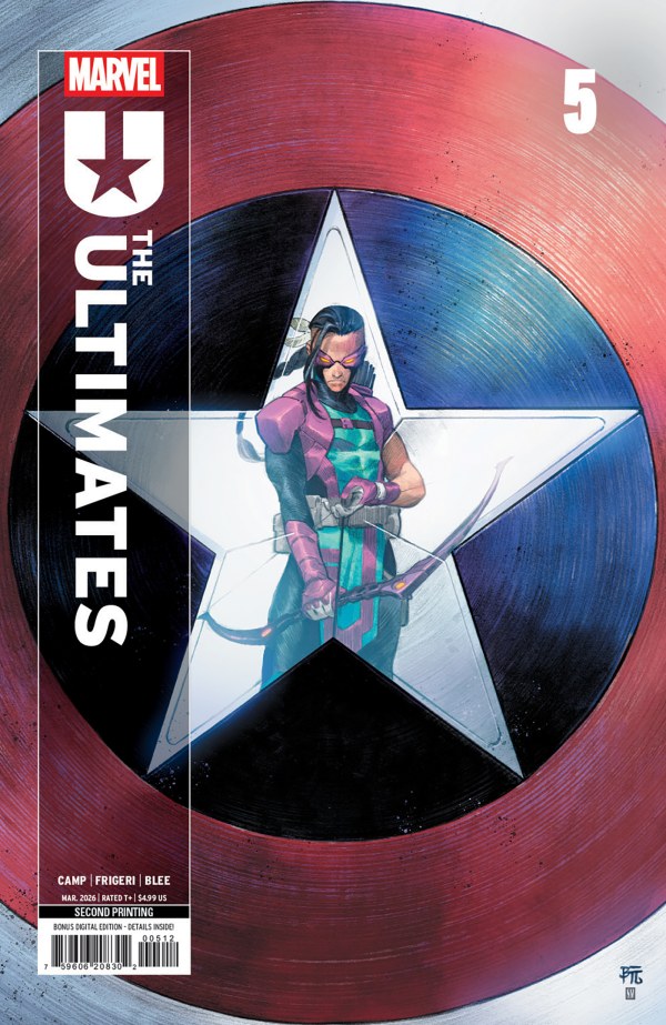 ULTIMATES #5 DIKE RUAN 2ND PRINTING VARIANT