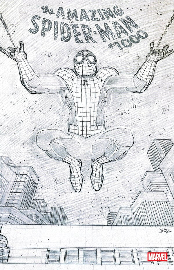 AMAZING SPIDER-MAN #1000 JOHN ROMITA JR. 2ND PRINTING VARIANT