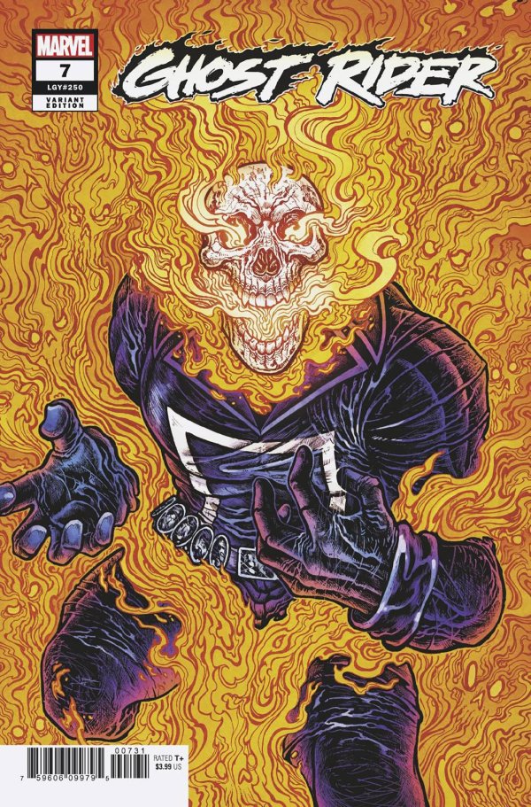 GHOST RIDER #7 WOLF VARIANT