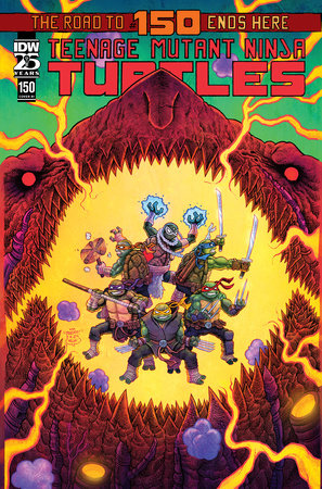 TEENAGE MUTANT NINJA TURTLES #150 VARIANT RI (10) (MOODY) [1:10]