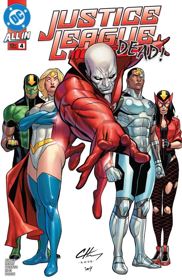 JUSTICE LEAGUE RED #4 (OF 6) CVR A CLAYTON HENRY