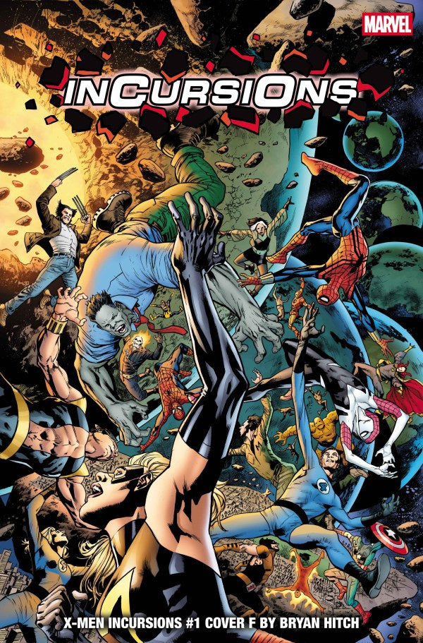 X-MEN: INCURSIONS #1 COVER F BRYAN HITCH INCURSIONS VARIANT