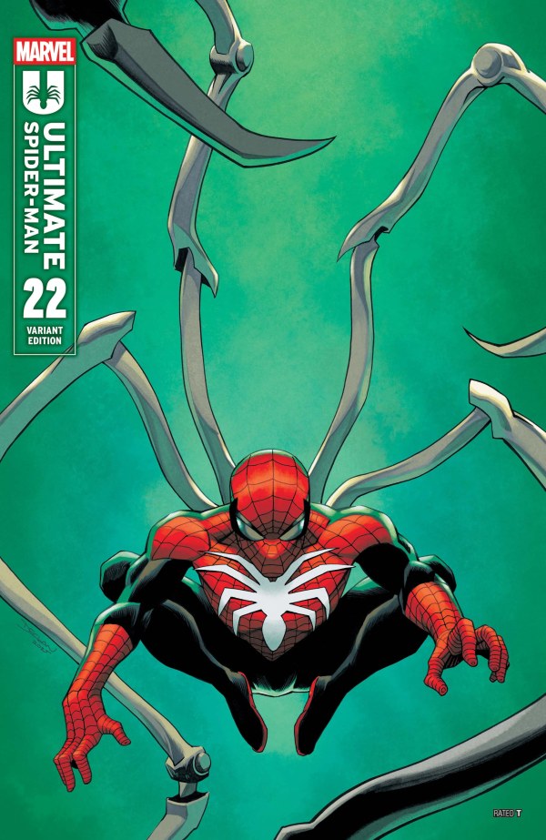 ULTIMATE SPIDER-MAN #22 DECLAN SHALVEY SPOILER VARIANT