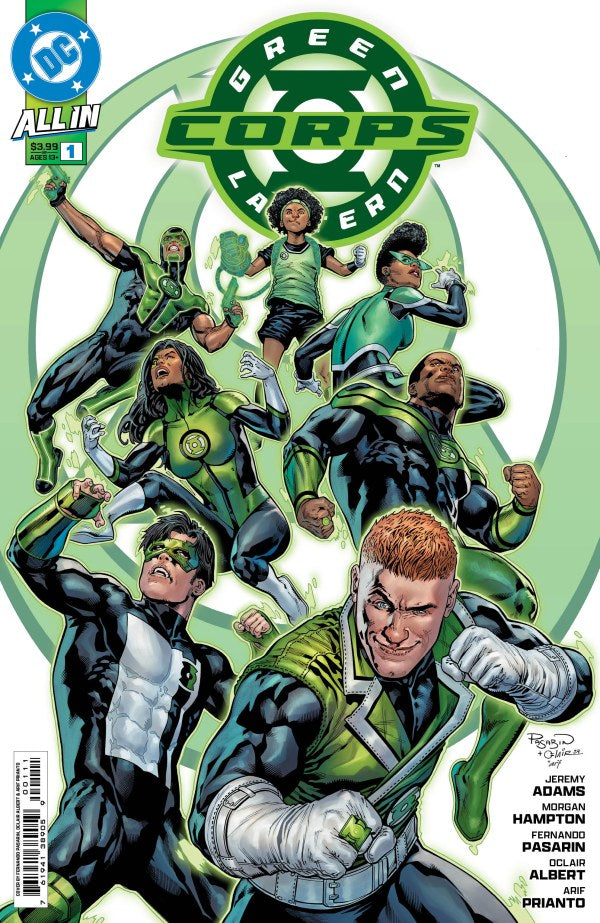 GREEN LANTERN CORPS #1 CVR A FERNANDO PASARIN & OCLAIR ALBERT