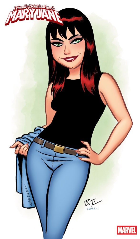 FRIENDLY NEIGHBORHOOD MARY JANE #1 COVER E BRUCE TIMM VARIANT