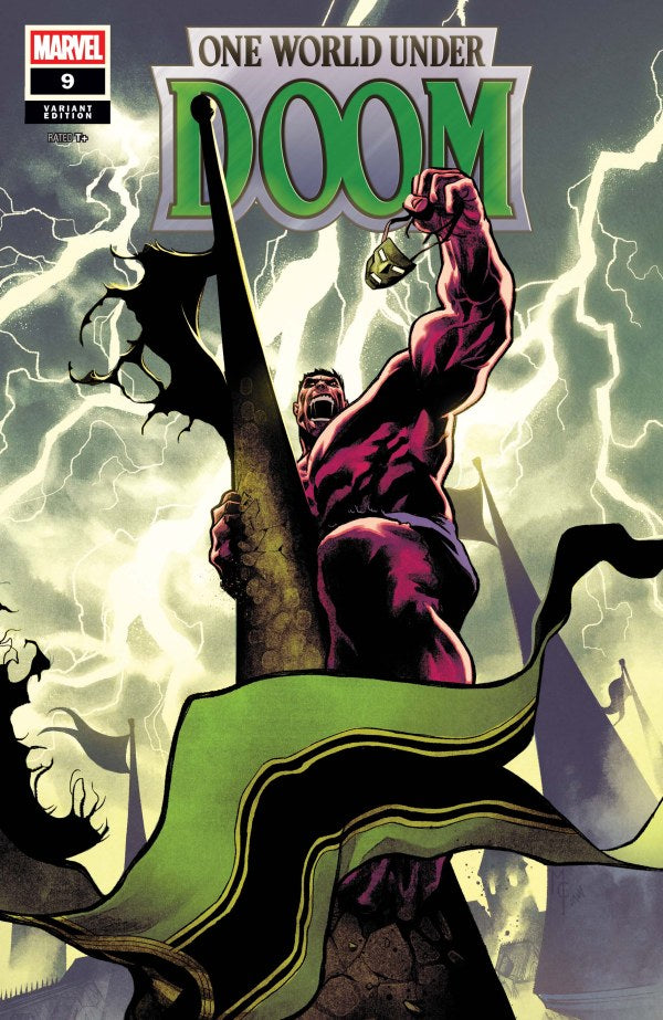 ONE WORLD UNDER DOOM #9 MARTIN COCCOLO FORESHADOW VARIANT