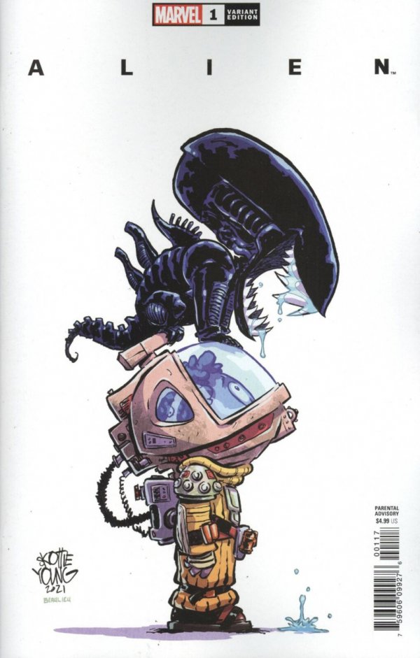 ALIEN #1 SKOTTIE YOUNG VARIANT