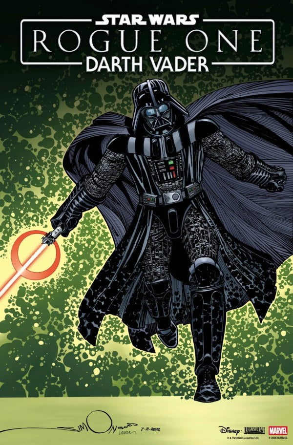 STAR WARS: ROGUE ONE - DARTH VADER #1 WALT SIMONSON VARIANT