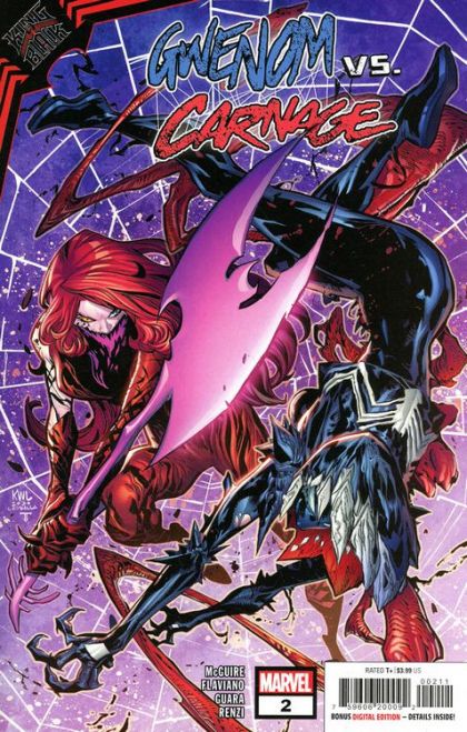 KING IN BLACK: GWENOM VS CARNAGE 2 COVER A KEN LASHLEY 2021