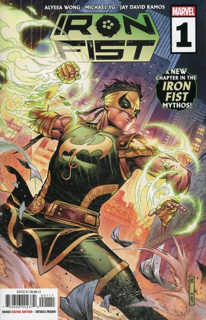 IRON FIST 1 COVER A JIM CHEUNG 2022