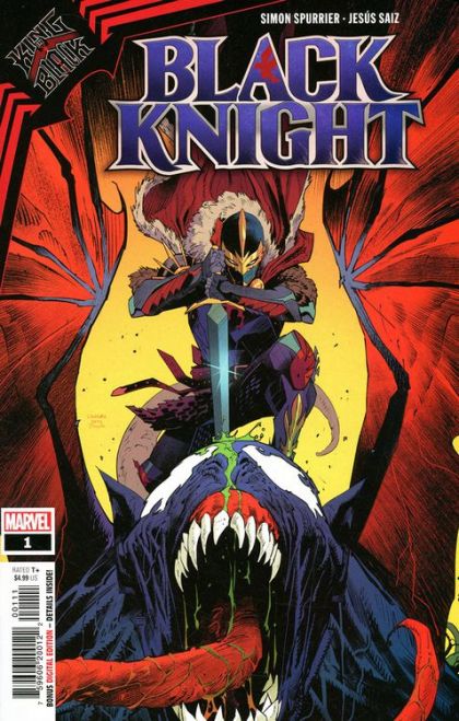 KING IN BLACK: BLACK KNIGHT 1 COVER A DAN MORA 2021