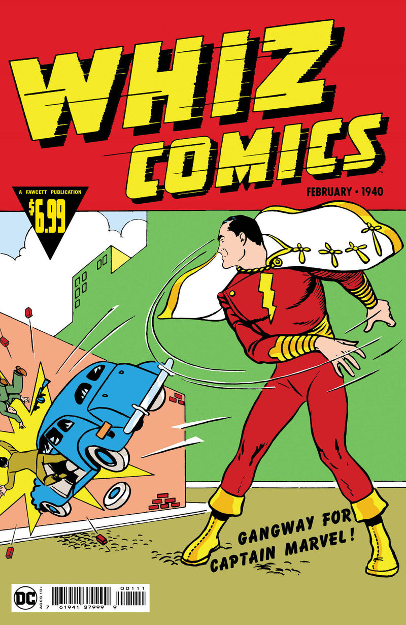 WHIZ COMICS 1 FACSIMILE EDITION