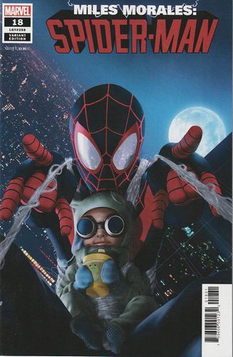 MILES MORALES: SPIDER-MAN 18 COVER C RAHZZAH BABY MORALES VARIANT 2020