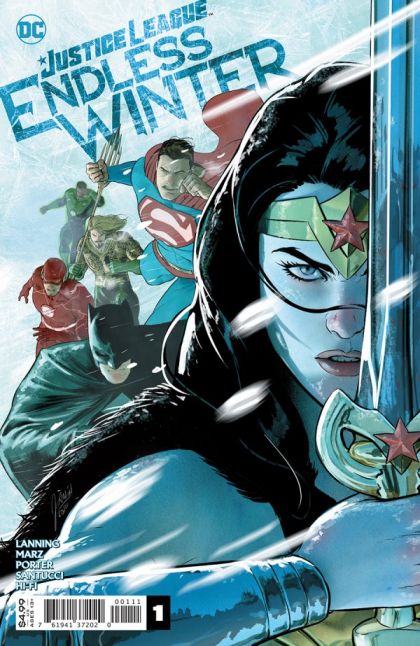 JUSTICE LEAGUE: ENDLESS WINTER 1 COVER A MIKEL JANIN 2020