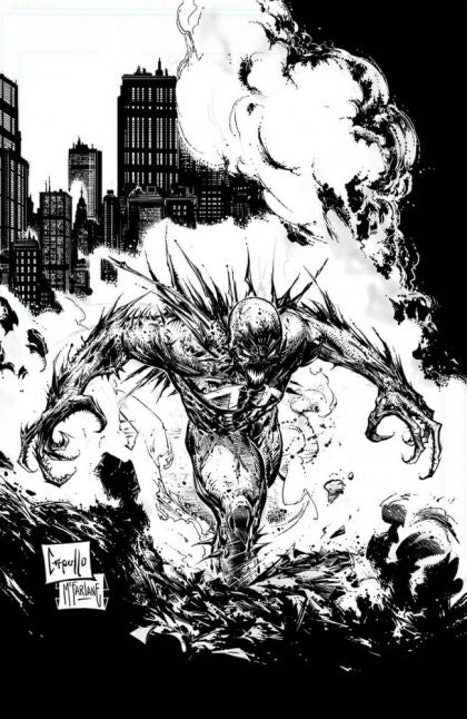SPAWN 313 COVER D INCENTIVE GREG CAPULLO & TODD MCFARLANE BLACK & WHITE VIRGIN 2020