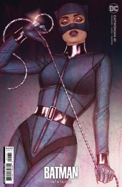 CATWOMAN 41 COVER C JENNY FRISON THE BATMAN CARD STOCK 2022