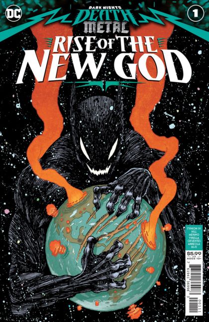 DARK NIGHTS: DEATH METAL - RISE OF THE NEW GOD 1 COVER A IAN BERTRAM 2020