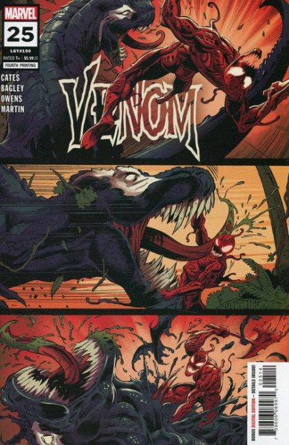 VENOM 25 COVER AV 4TH PRINTING 2020