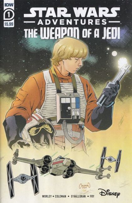 STAR WARS ADVENTURES: WEAPON OF A JEDI 1 COVER MAIN COVER 2021