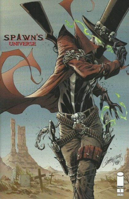 SPAWN'S UNIVERSE 1 COVER B GUNSLINGER SPAWN 2021