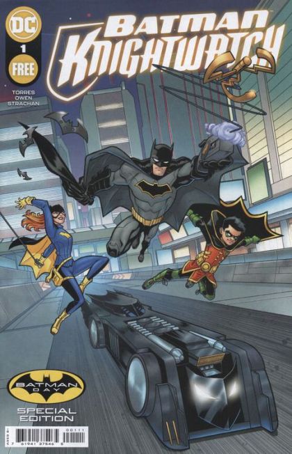 BATMAN: KNIGHTWATCH / BAT-TECH BATMAN DAY - SPECIAL EDITION 1 COVER MAIN COVER 2021