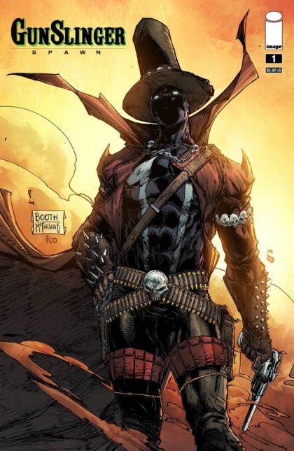 GUNSLINGER SPAWN 1 COVER A BRETT BOOTH 2021