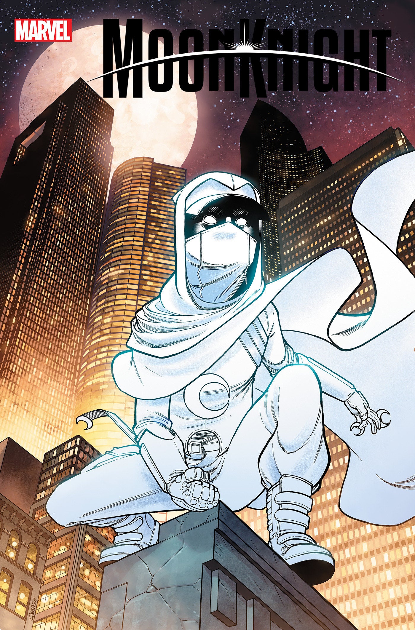 MOON KNIGHT 28 JAVIER GARRON NEW CHAMPIONS VARIANT