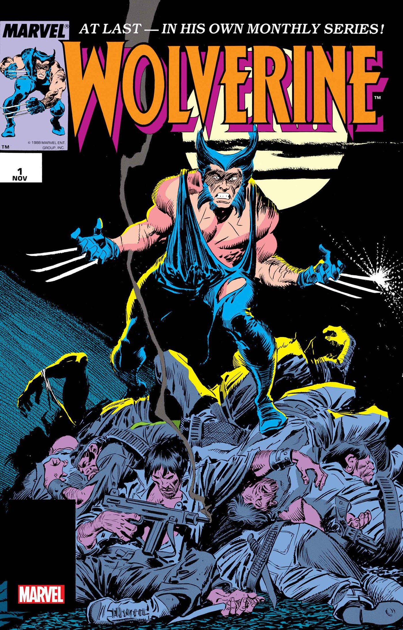 WOLVERINE BY CLAREMONT & BUSCEMA #1 FACSIMILE EDITION FOIL VARIANT [NEW PRINTING ]