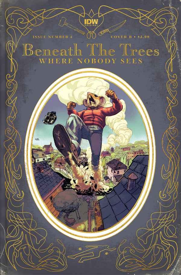 BENEATH THE TREES WHERE NOBODY SEES #4 VARIANT B (ROSSMO STORYBOOK VARIANT)