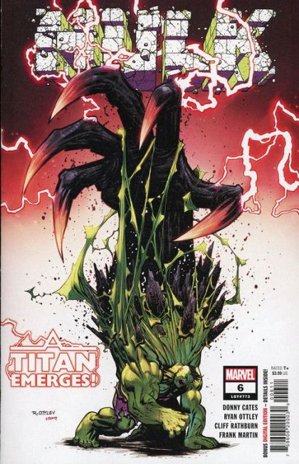HULK 6 COVER A RYAN OTTLEY 2022