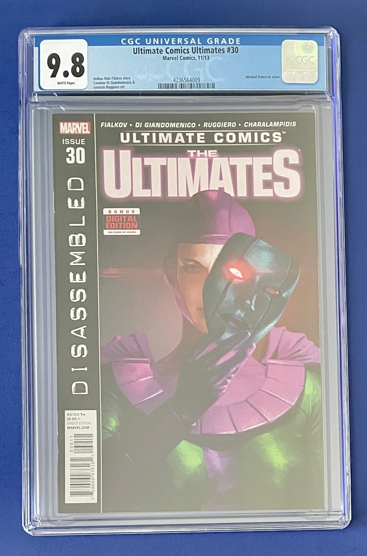 ULTIMATE COMICS: THE ULTIMATES #30 CGC 9.8 WP FEMALE KANG COVER