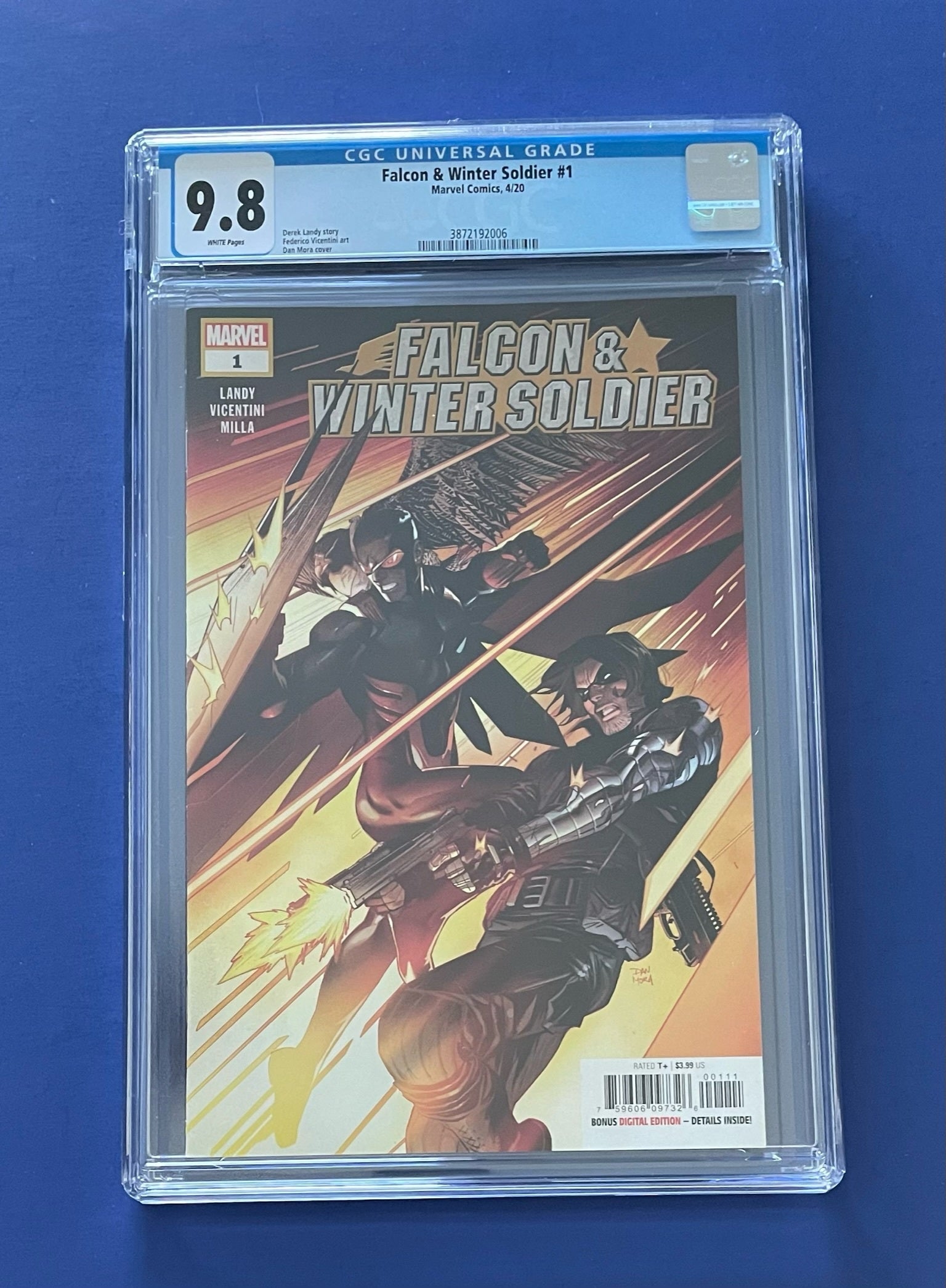 FALCON AND WINTER SOLDIER #1 CGC 9.8 WP
