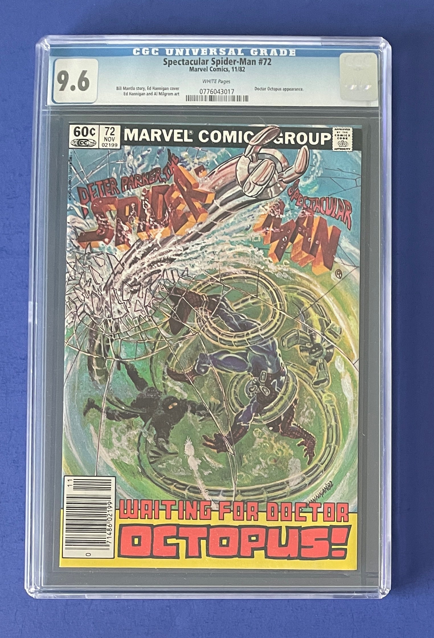 SPECTACULAR SPIDER-MAN #72 CGC 9.6 WP DOCTOR OCTOPUS APPEARANCE