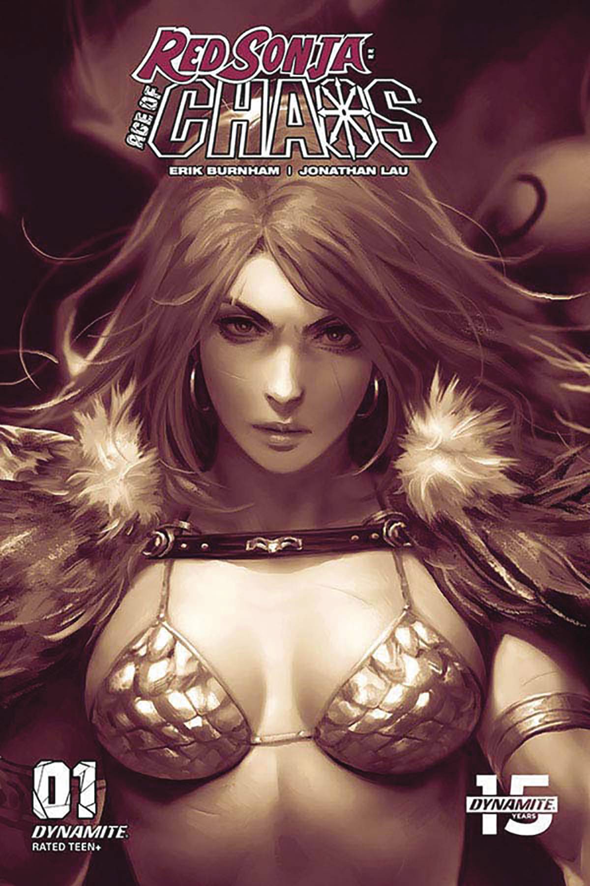 RED SONJA AGE OF CHAOS #1 1:25 CHEW INCV