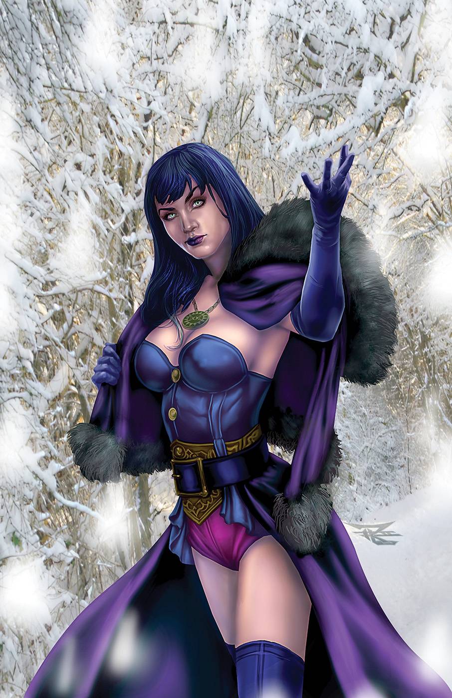 GRIMM FAIRY TALES 2020 HOLIDAY SPECIAL CVR B LEARY JR