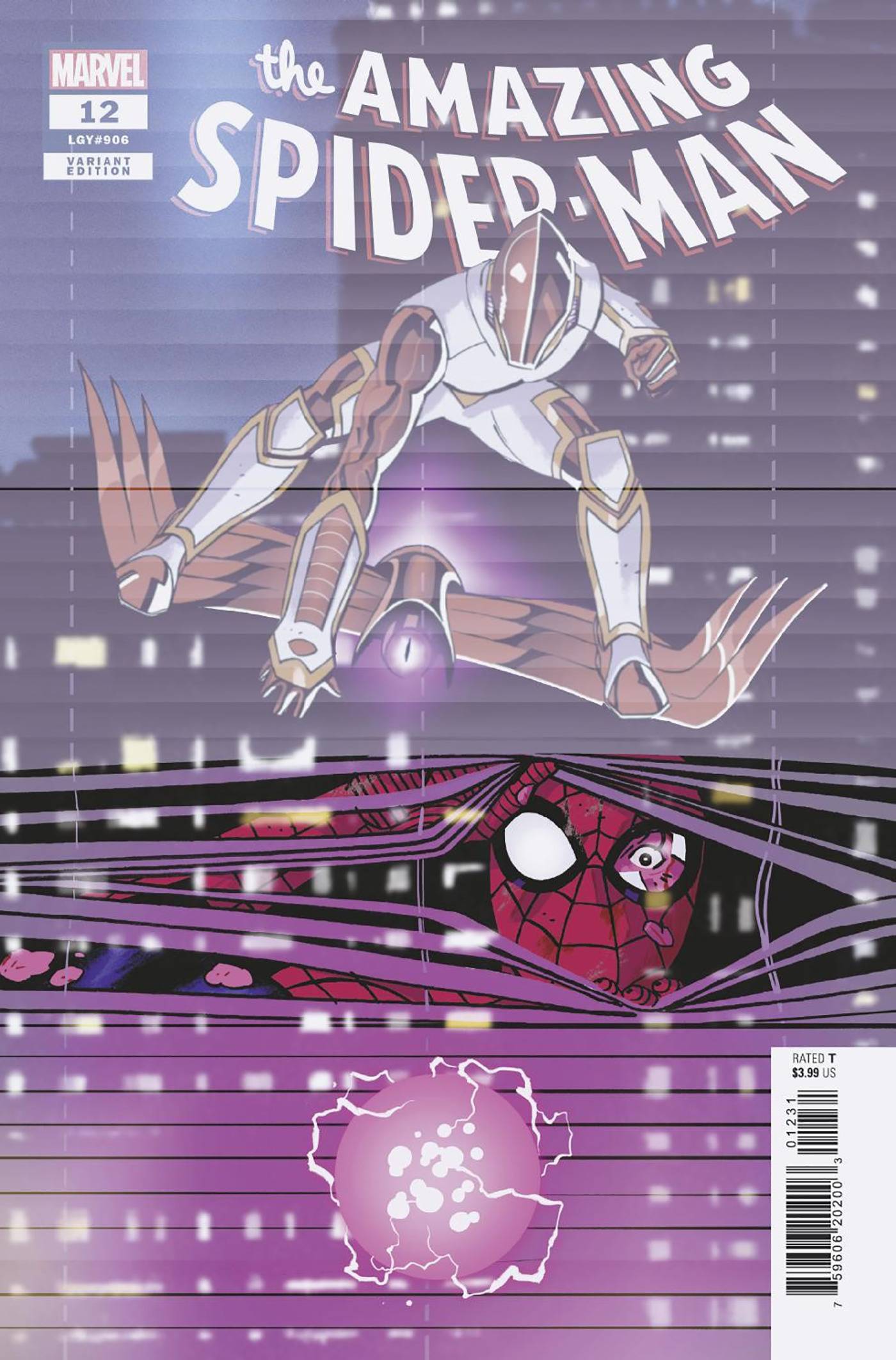 AMAZING SPIDER-MAN #12 REILLY WINDOWSHADES VARIANT