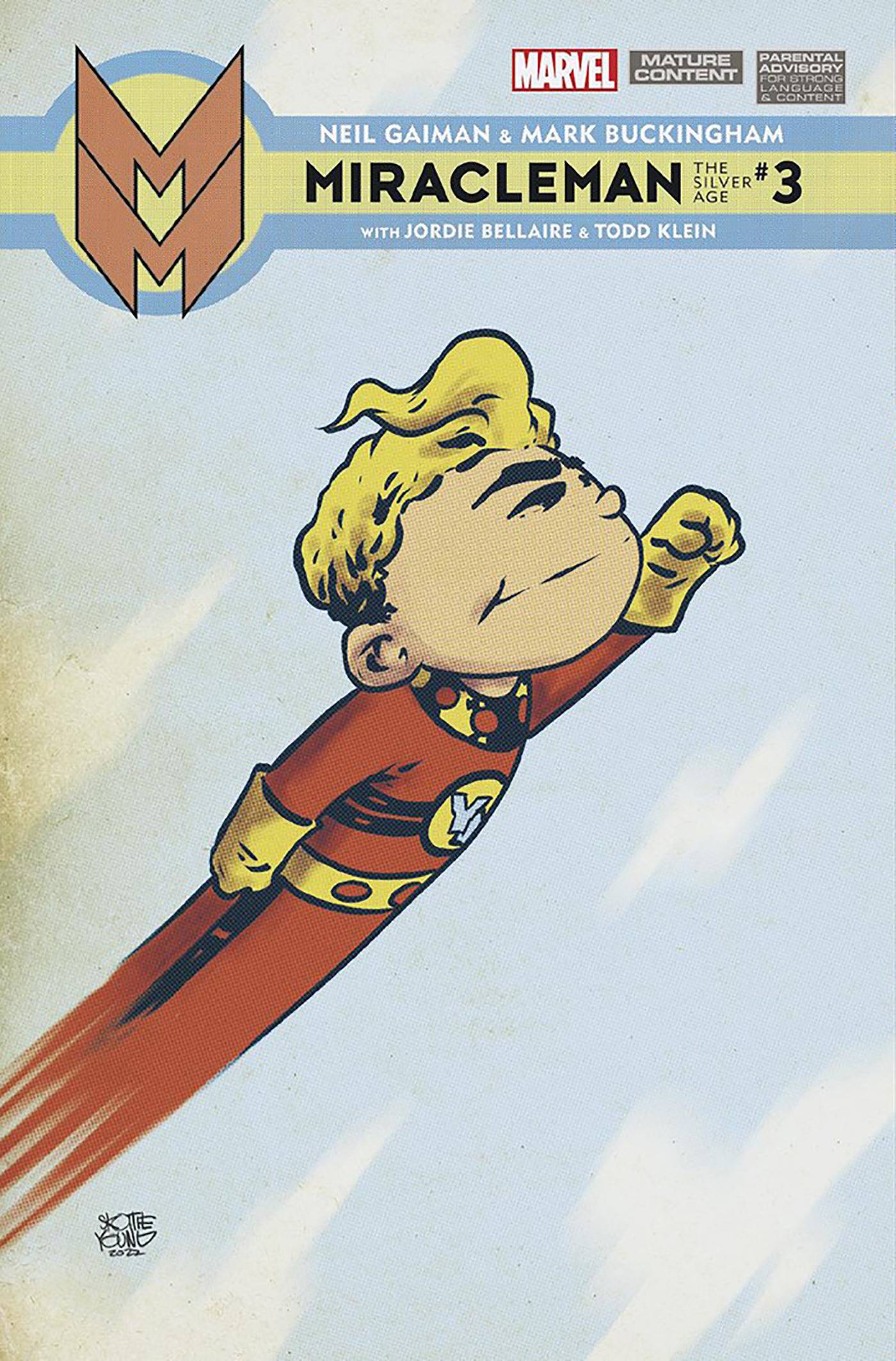 MIRACLEMAN SILVER AGE #3 SKOTTIE YOUNG VAR