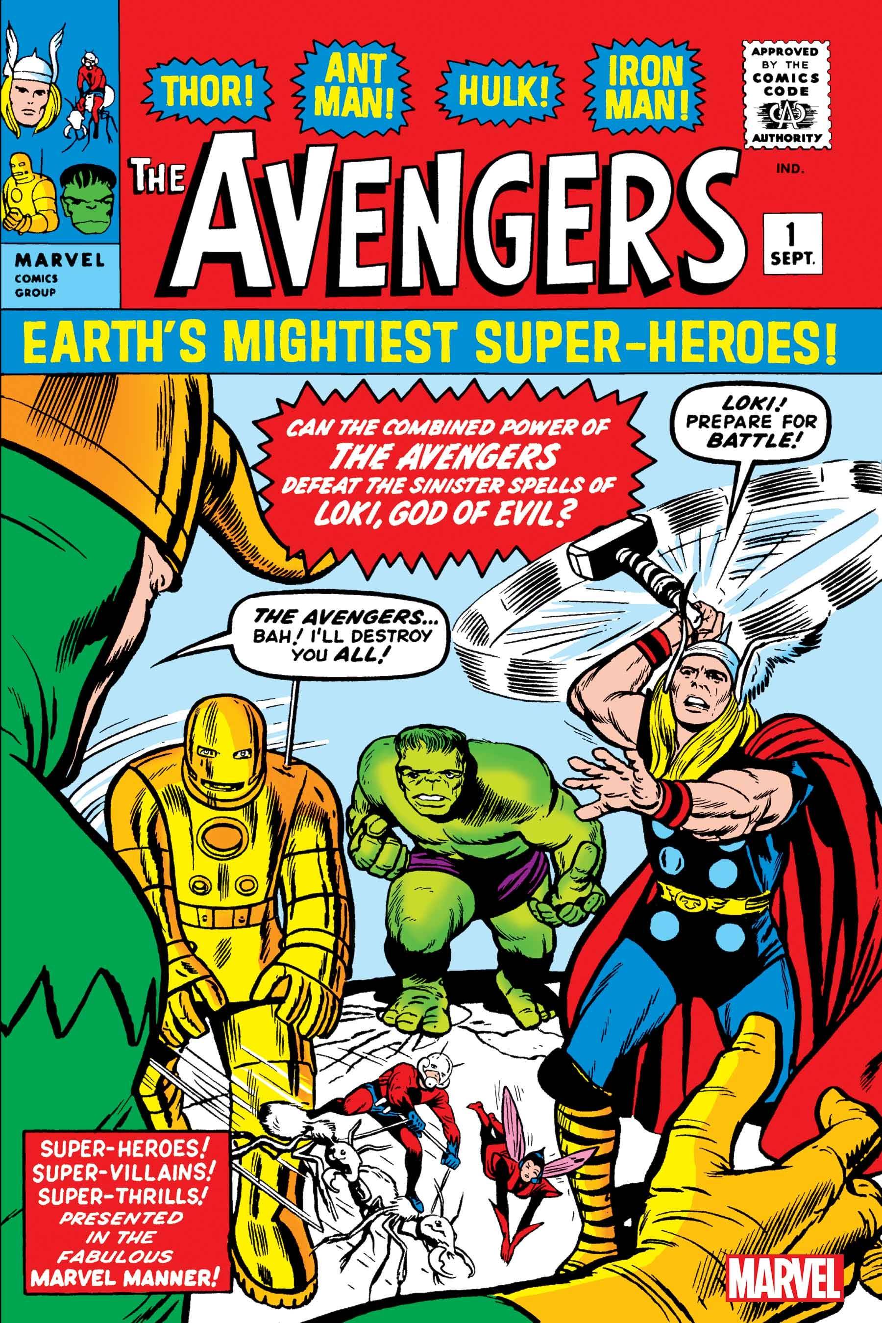 AVENGERS #1 FACSIMILE EDITION