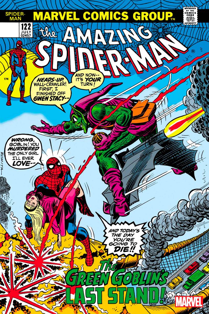 AMAZING SPIDER-MAN #122 FACSIMILE EDITION