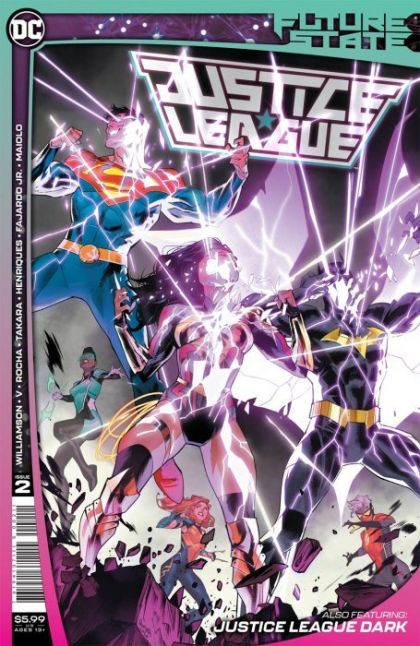 FUTURE STATE: JUSTICE LEAGUE 2 COVER A DAN MORA 2021