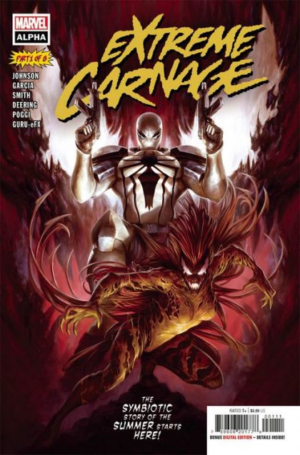 EXTREME CARNAGE: ALPHA 1 COVER A DAVE RAPOZA 2021