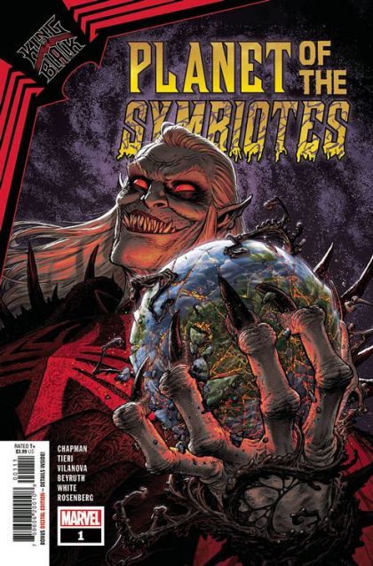 KING IN BLACK: PLANET OF THE SYMBIOTES 1 COVER A TONY MOORE 2021