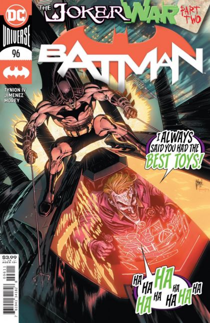 BATMAN 96 COVER A GUILLEM MARCH 2020
