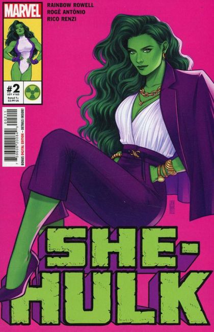 SHE-HULK 2 COVER A JEN BARTEL 2022