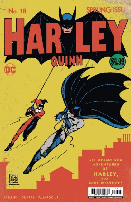 HARLEY QUINN 18 COVER D RYAN SOOK HOMAGE CARD STOCK VARIANT 2022