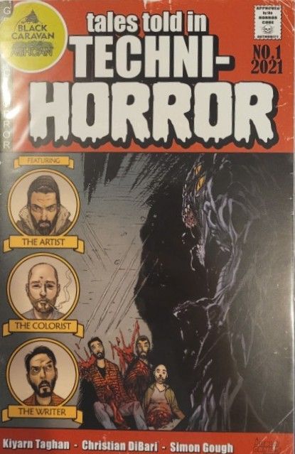 TALES TOLD IN TECHNI-HORROR 1 COVER C WEBSTORE EXCLUSIVE VARIANT 2021