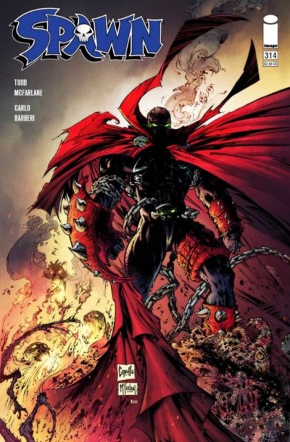 SPAWN 314 COVER B VARIANT GREG CAPULLO & TODD MCFARLANE 2021